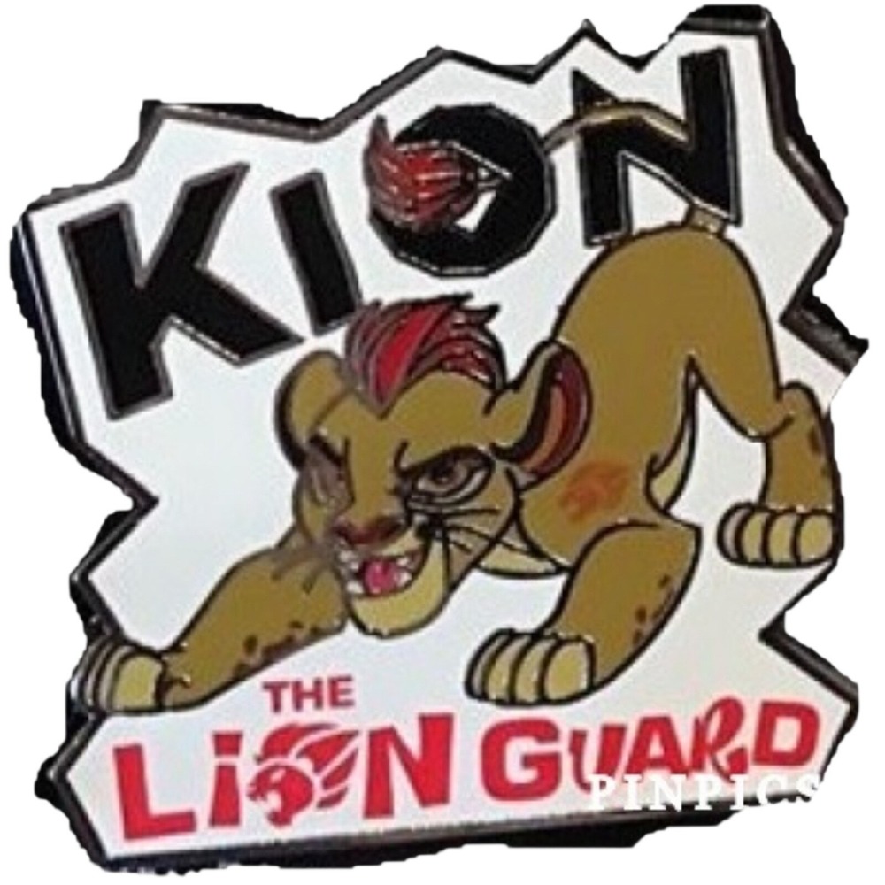Disney Pin Kion from The Lion Guard Little Cub Red Mohawk Mane‎ Animation 113698
